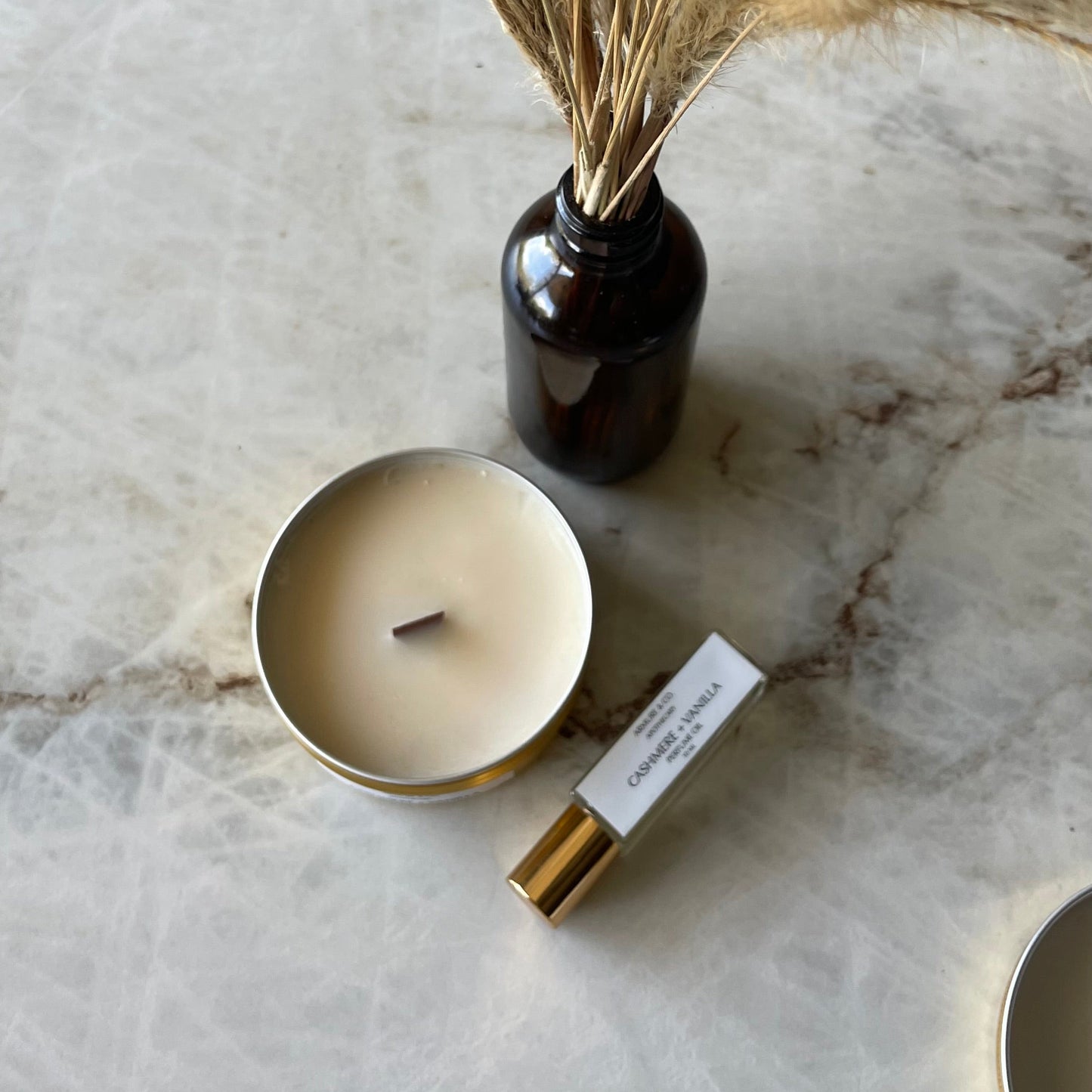Cashmere + Vanilla Perfume Roller