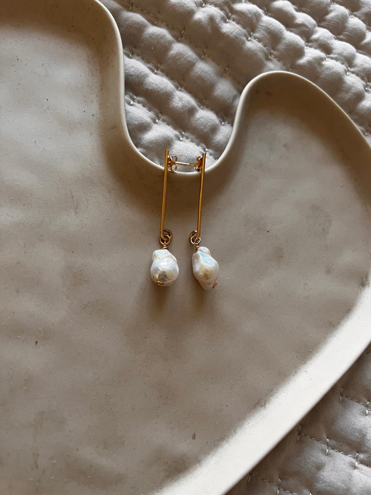 Pearl Cascade Earrings