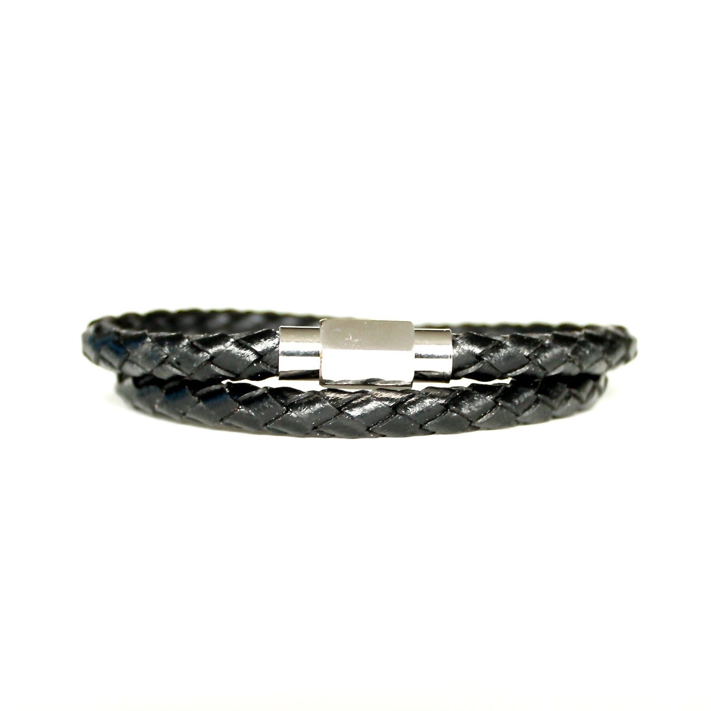 Andorra Magnetic Leather Wrap Bracelet